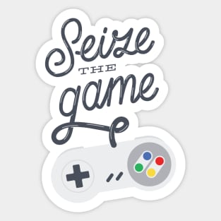 Seize the Game Sticker